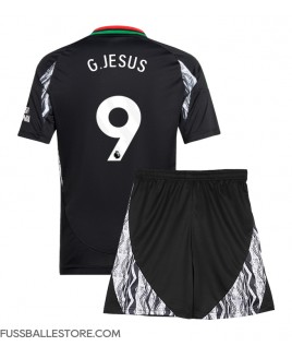 Günstige Arsenal Gabriel Jesus #9 Auswärts Trikotsatzt Kinder 2024-25 Kurzarm (+ Kurze Hosen)